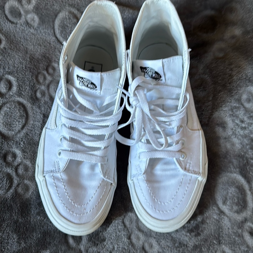 Vans Classic White High-Tops - Picture 13 of 13